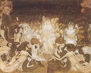 Jan Toorop The Three Brides (mk09) oil painting